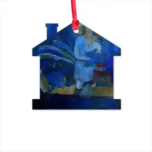 Diva Who Safe Dreams Hut Pendant (Aluminum)