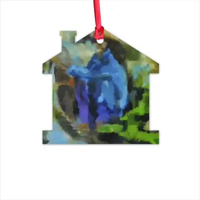 Floating Market Hut Pendant (Aluminum)