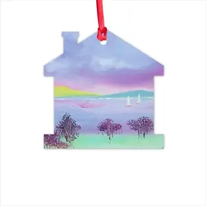 Moon Trees Hut Pendant (Aluminum)