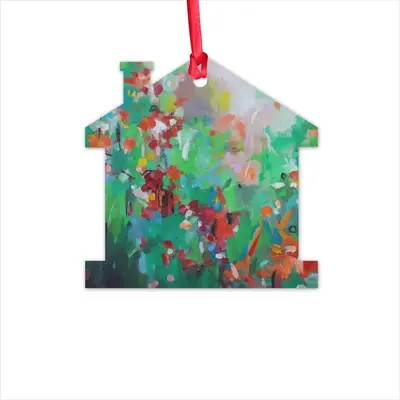 Summer Flowers Hut Pendant (Aluminum)