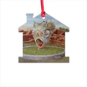 Object Of Adoration Hut Pendant (Aluminum)