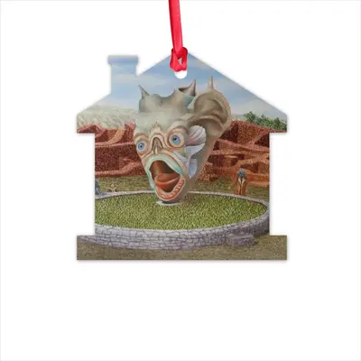 Object Of Adoration Hut Pendant (Aluminum)