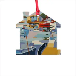 Sète La Pointe Courte Hut Pendant (Aluminum)