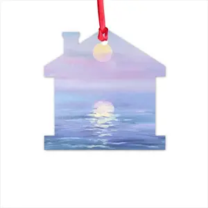 The Sea Moonlight Hut Pendant (Aluminum)