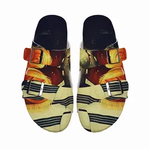 Men Torah Crowns Cork Sandals