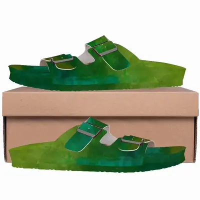 Men Vibrations - In A Garden Cork Sandals