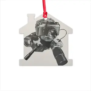 The Photographers Wife Hut Pendant (Aluminum)