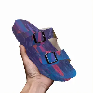 Men Simultaneous Stimulation Cork Sandals