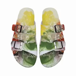 Men Rainbow Studies Number 1 Cork Sandals