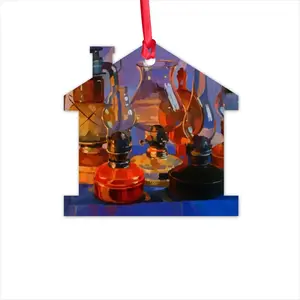 Still Life With Kerosene Lamps Hut Pendant (Aluminum)