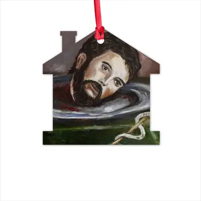 Saint John Hut Pendant (Aluminum)