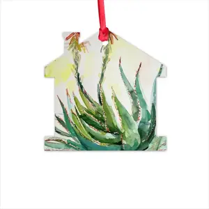 Aloe Hut Pendant (Aluminum)