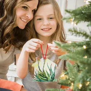 Aloe Hut Pendant (Aluminum)