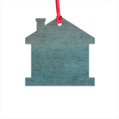 Hazy Shades Of Blue Hut Pendant (Aluminum)