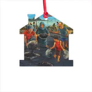 Road To Brotherhood Hut Pendant (Aluminum)