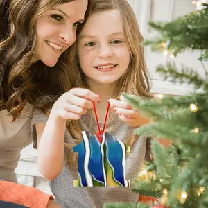 White Birch Hut Pendant (Aluminum)