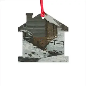 Old Mill Hut Pendant (Aluminum)