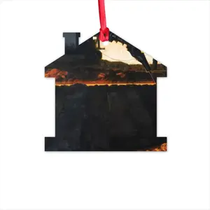 River Of Metal Hut Pendant (Aluminum)