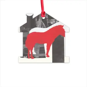 Wwf Przewalskis Horse Hut Pendant (Aluminum)