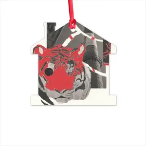 Wwf Amur Tiger Hut Pendant (Aluminum)