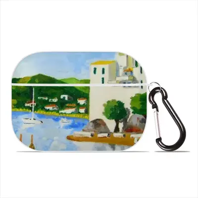 Cadaques (Spain) Airpods Pro Case (Hard Shell, White)