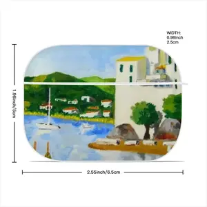 Cadaques (Spain) Airpods Pro Case (Hard Shell, White)