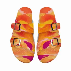 Men Kiwano Horned Melon Cork Sandals