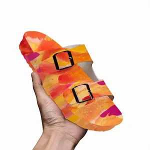 Men Kiwano Horned Melon Cork Sandals