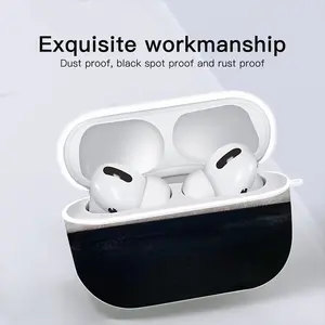 Untitled T Airpods Pro Case (Hard Shell, White)