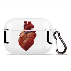 I Love You Airpods Pro Case (Hard Shell, White)