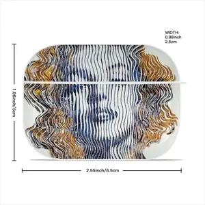 The Revealed Life Of Marylin Monroe Airpods Pro Case (Hard Shell, White)