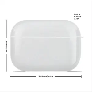 White Airpods Pro Case (Hard Shell, White)