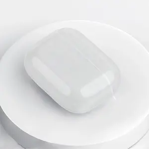 White Airpods Pro Case (Hard Shell, White)