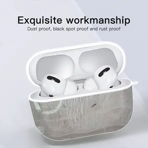 Rainy Day Airpods Pro Case (Hard Shell, White)