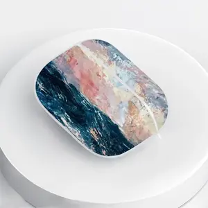 Sunset Sea Airpods Pro Case (Hard Shell, White)