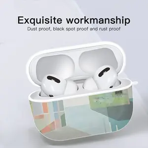 Winter Light Airpods Pro Case (Hard Shell, White)