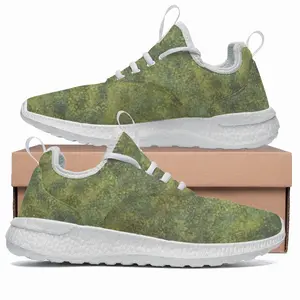 Men Hammered Green Chunky Popcorn Shoes