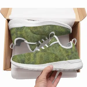 Men Hammered Green Chunky Popcorn Shoes