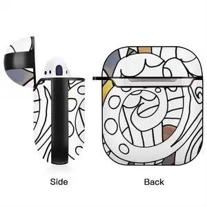 Angel 2 Airpods 2 Case (Hard Shell, Black)