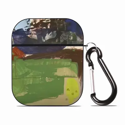 Under The Table (Landscape With Cows) Airpods 2 Case (Hard Shell, Black)