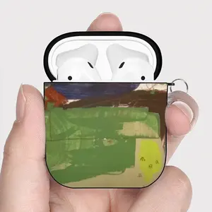 Under The Table (Landscape With Cows) Airpods 2 Case (Hard Shell, Black)