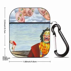 Fear Of Clowns Airpods 2 Case (Hard Shell, Black)