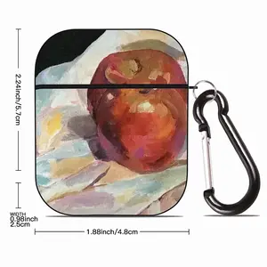 Apples On A Table Airpods 2 Case (Hard Shell, Black)