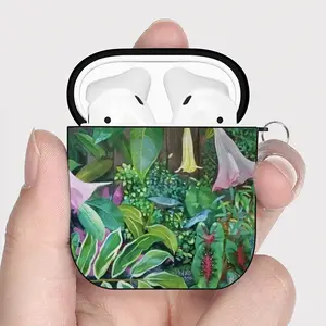 Bluebird In The Garden Airpods 2 Case (Hard Shell, Black)