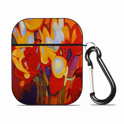 Tulips Airpods 2 Case (Hard Shell, Black)