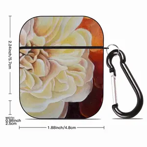 Roses Airpods 2 Case (Hard Shell, Black)