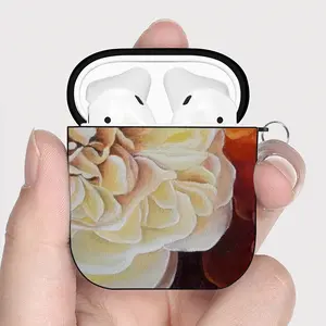 Roses Airpods 2 Case (Hard Shell, Black)