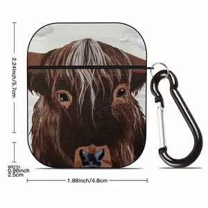 Bull - Red Bull Taurus Animals Buffalo Wild Airpods 2 Case (Hard Shell, Black)