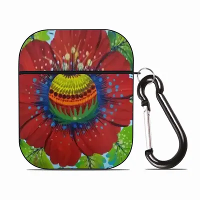 Flower Planet Airpods 2 Case (Hard Shell, Black)