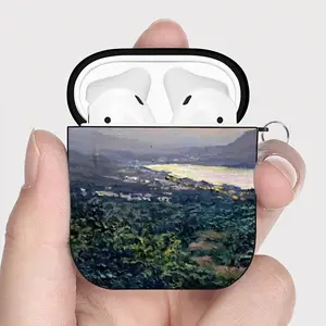 Sunset In Crete Greece Airpods 2 Case (Hard Shell, Black)